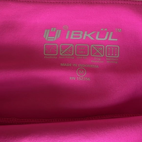 IBKUL Hot Pink Mesh Skirt Skort 18” size M - Picture 10 of 13